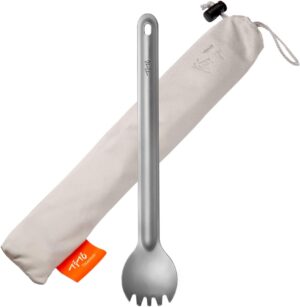 TiTo Titanium Long Handle Spork and...