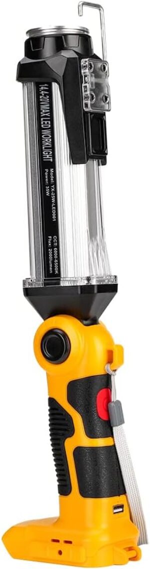 Flashlight for Dewalt 20v Battery, ...