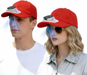 Solar Power Fan Hat for Men & ...