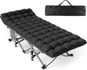 ZENPETIO Camping Cot for Adults, He...