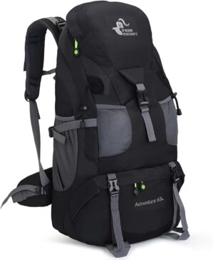 Bseash 50L Hiking Backpack, Water R...