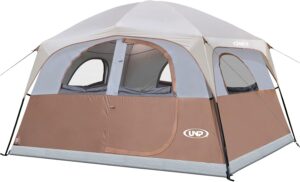 UNP Tents 6 Person Waterproof Windp...