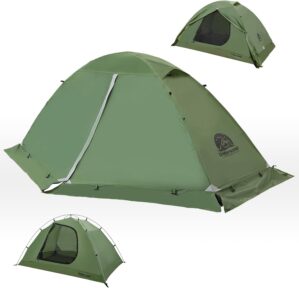 1/2 Person Backpacking Tent for 4-S...