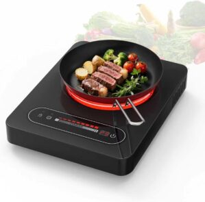 VBGK Single Burner Electric Cooktop...