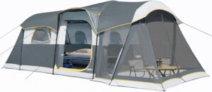 UNP Camping Tent 8 Person Waterproo...