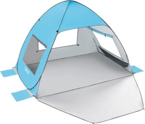 TOBTOS UPF 50+ Pop Up Beach Tent, E...