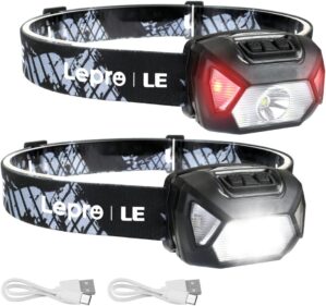 Lepro LE Headlamp Rechargeable, LED...