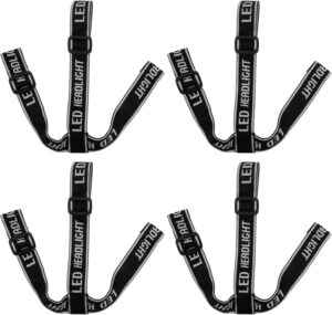 4 Pack Elastic Headlamp Strap Repla...