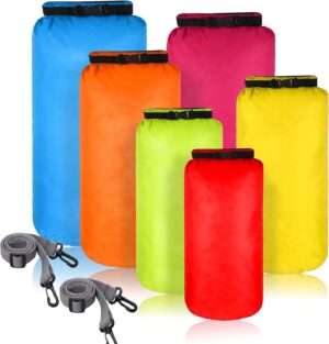Shappy 6 Pcs Waterproof Dry Bag Set...