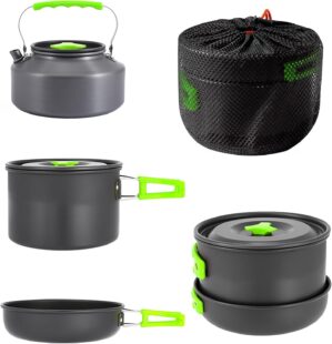 aiGear Camping Cooking Set Cookware...