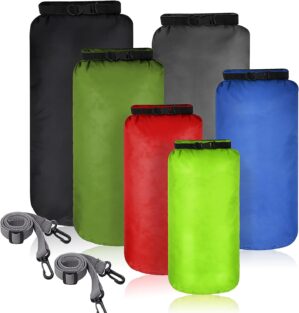 Shappy 6 Pcs Waterproof Dry Bag Set...