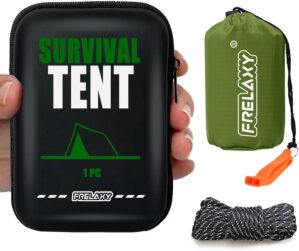 Frelaxy Extra-Thick Emergency Tent,...