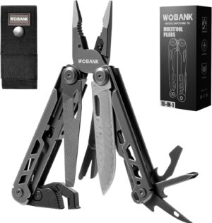 Multitool, 16-in-1 Stainless Steel ...