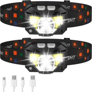 LHKNL Headlamp Flashlight, Lumen Ul...