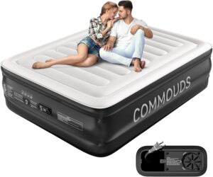 COMMOUDS Queen Air Mattress with Bu...