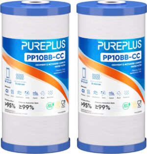PUREPLUS 5 Micron 10″ x 4.5&#...