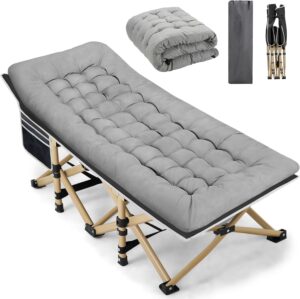 Fragess Portable Camping Cot, 600LB...