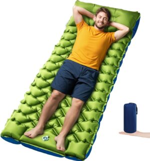 Camping Sleeping Pad, 4in Thick Ult...
