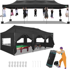 COBIZI 10×30 Pop up Canopy wit...