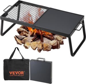 VEVOR Folding Campfire Grill, Heavy...