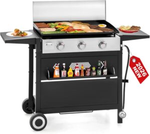GREEN PARTY 3 Burner Propane Gas Gr...