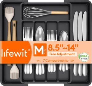 Lifewit Expandable Silverware Organ...