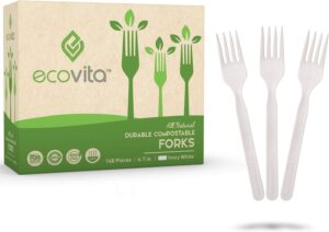 100% Compostable Forks – 140 ...