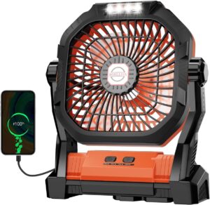 Camping Fan Rechargeable, 20000mAh ...