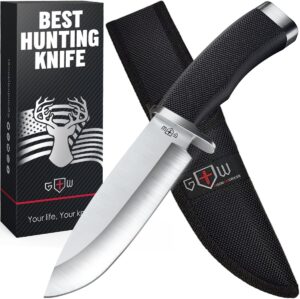 Hunting Knife with Sheath Survival ...