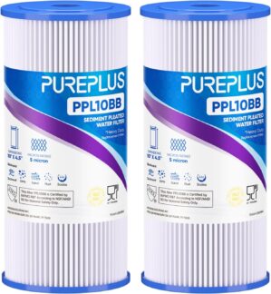 PUREPLUS 5 Micron 10″ x 4.5&#...