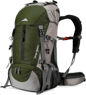 Loowoko 50L Hiking Backpack, Waterp...