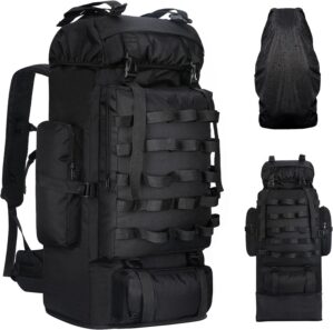 70L/100L Camping Hiking Backpack wi...