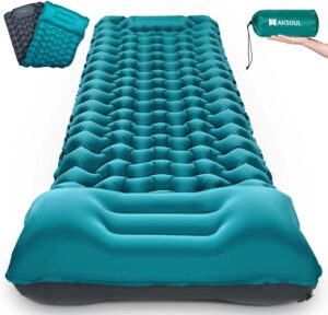 AKSOUL Camping Sleeping Pad with Pi...