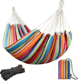 JoyView Brazilian Double Hammock wi...