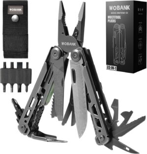 Multitool, 33-in-1 Stainless Steel ...