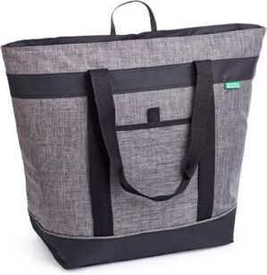 Jumbo Insulated Cooler Bag (Charcoa...