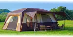 KTT Extra Large Tent 12-14 Person,F...