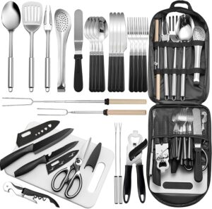 Portable Camping Kitchen Utensil Se...