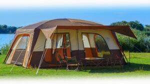 KTT Extra Large Tent 12-14 Person,F...
