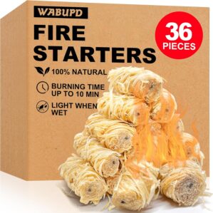 36 Pcs Fire Starter – Natural...
