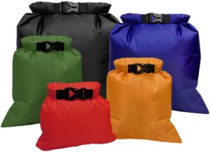 Pimoys 5 Pack Waterproof Dry Sacks,...