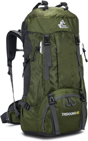 Bseash 60L Waterproof Hiking Campin...