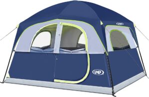 UNP Tents 6 Person Waterproof Windp...