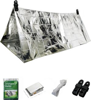 Emergency Survival Tent 2-Person My...