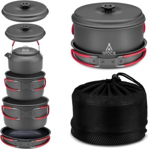 Alocs Camping Cookware Set Camping ...