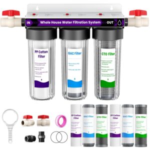 Whole House Water Filter System, 3-...