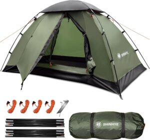 Backpacking Tent for Camping 1-5 Pe...