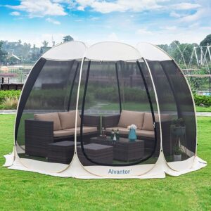 Alvantor Pop Up Screen House Gazebo...