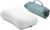 Cushion Lab Travel Deep Sleep Pillow – Compact Memory Foam Neck Pillow for Sleeping, Portable Pillow for Hotels, Camping, Side & Back Sleepers, On-The-Go – Wellness Green