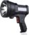 YIERBLUE Rechargeable Spotlight, Super Bright 2000,000 High Lumen LED Handheld Spotlight Long Lasting Large Flashlight Searchlight and Flood Camping Flashlight with Foldable Tripod Black